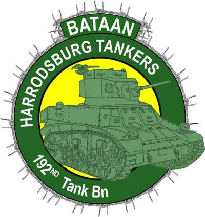 Harrodsburg Tanker Bataan Memorial Day Logo