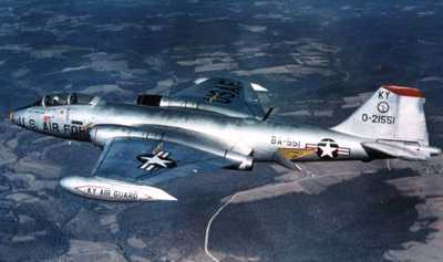 Image of RB-57 Canberra in flight